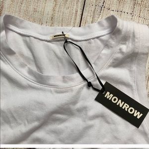 Monrow Athletic one piece skirt/romper size M